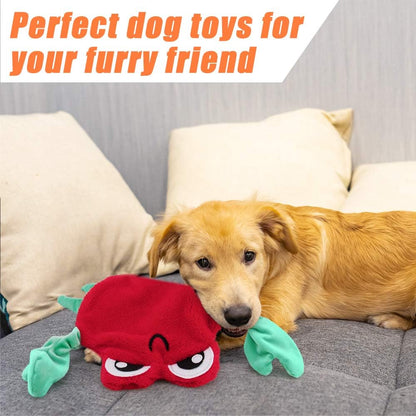 5 Pack Dog Squeaky Toys - No Stuffing, Durable Chew Toy Set for Puppy, Small to Large Dogs